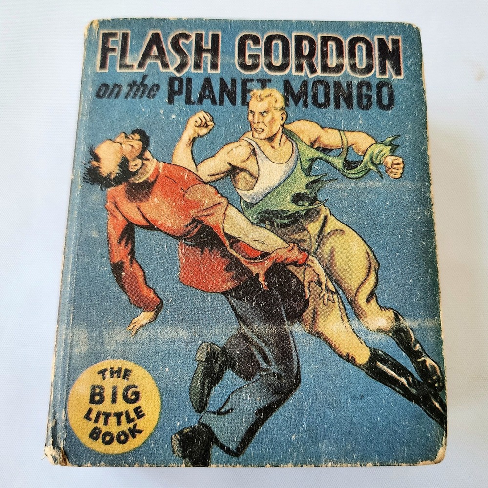 Flash Gordan on the Planet Mongo Big Little Book #1110 Whitman 1934 Alex Raymond